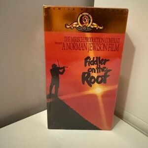 Fiddler on the Roof VHS Movie 1971 Norman Jewison Musical Drama Film‎